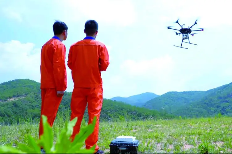 青松乡无人机倾斜摄影巡检拍摄